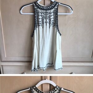 Ecote Embroidered Tank Top